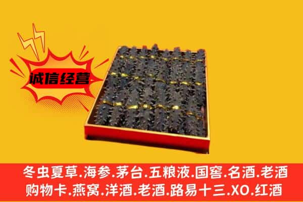 周口市川汇回收海参